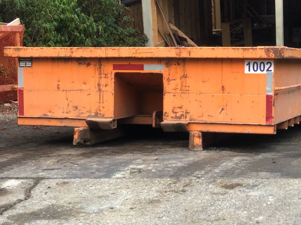 construction dumpster