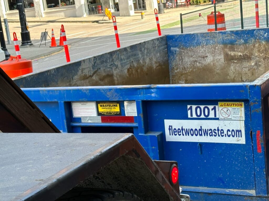 construction dumpster Vancouver