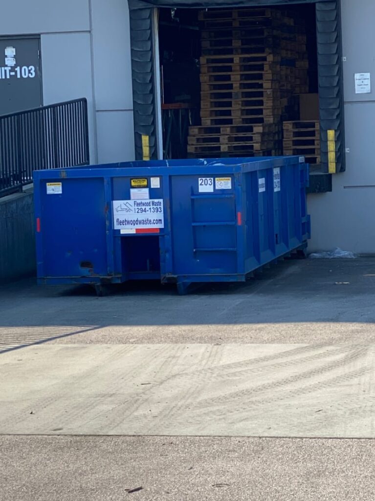 dumpster vs bin