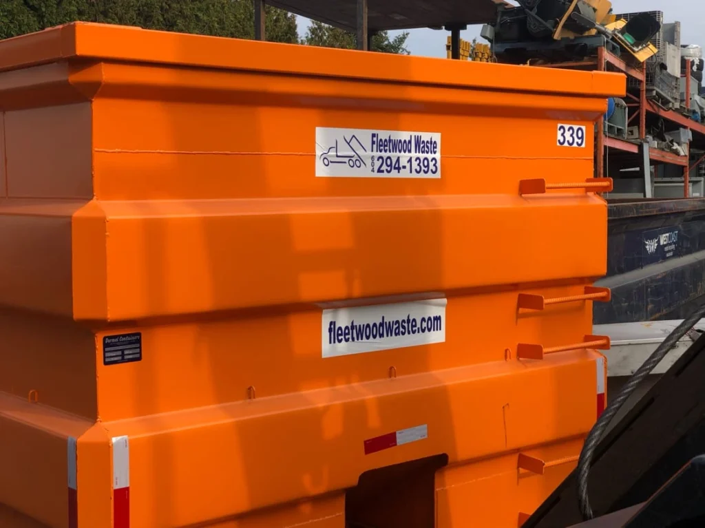 disposal bin rentals in Vancouver and Surrey