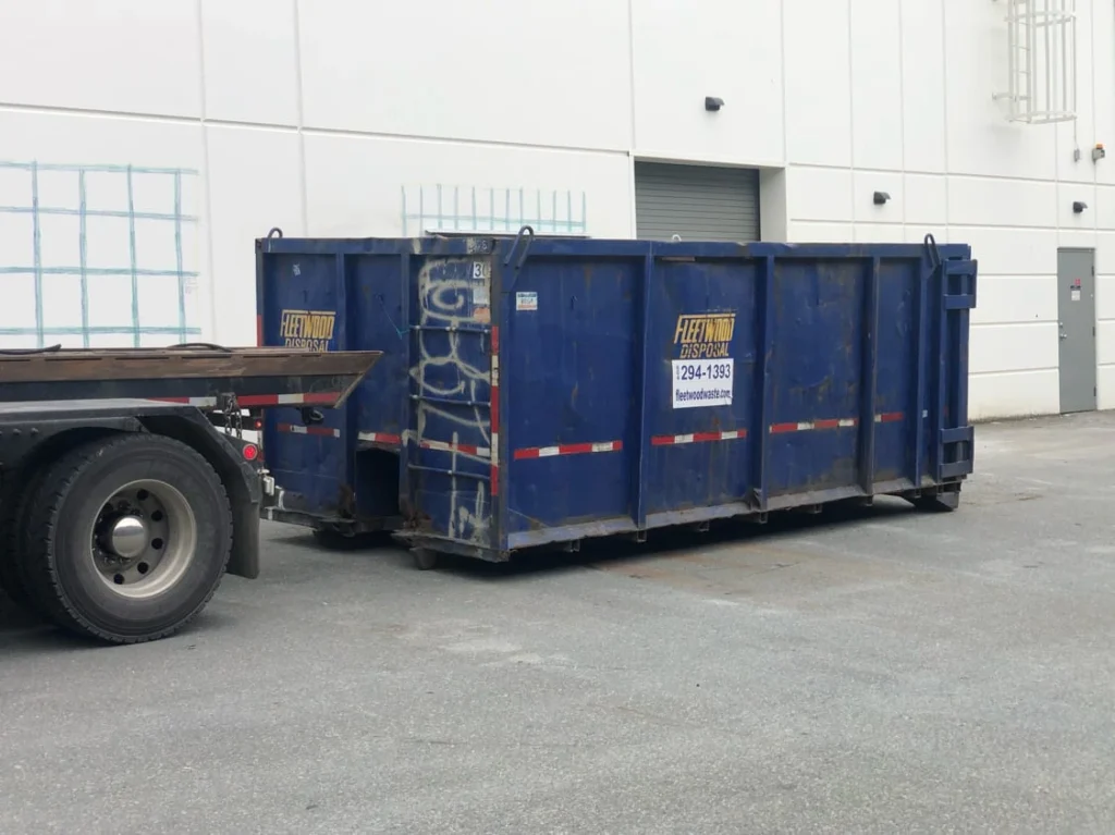 types of waste, construction dumpster rental Vancouver