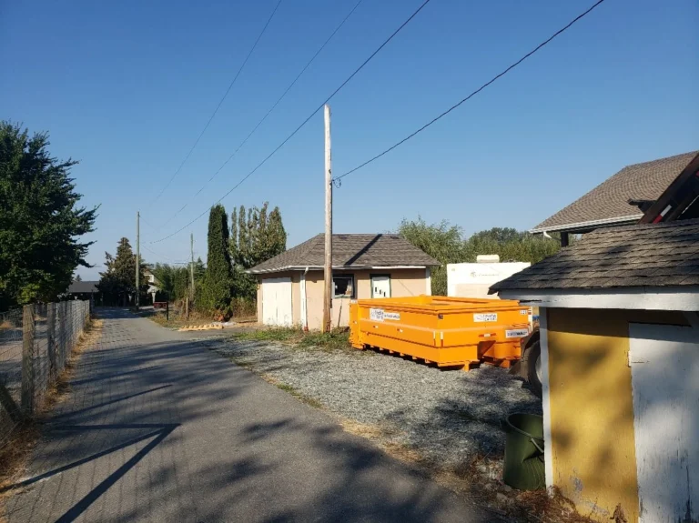 20-yard dumpster