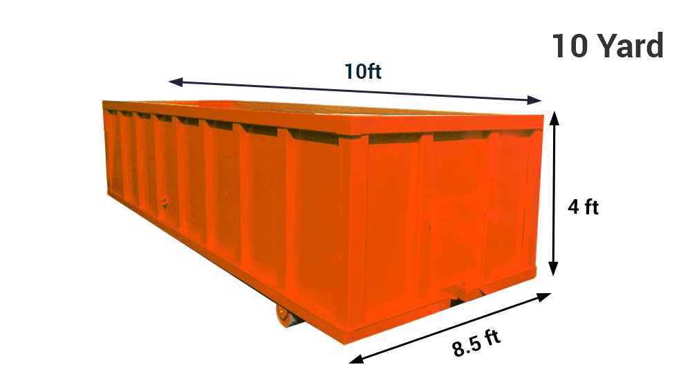 Fleetwood 10-yard dumpster