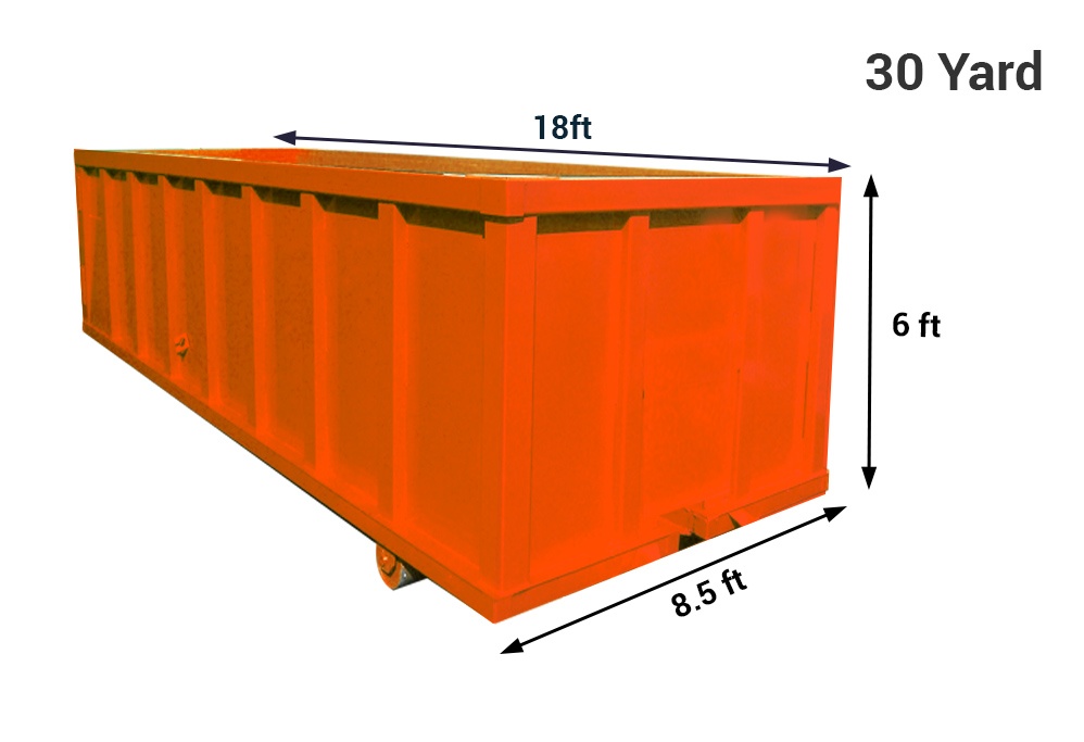 Fleetwood 30-yard dumpster
