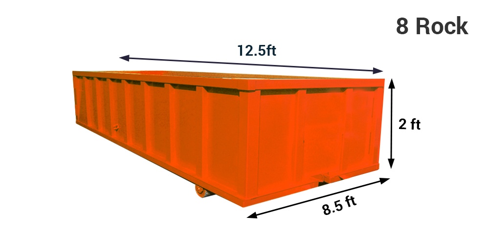 Fleetwood 8-yard rock box